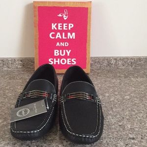 Bruno Marc men’s loafers mocs black new size 11